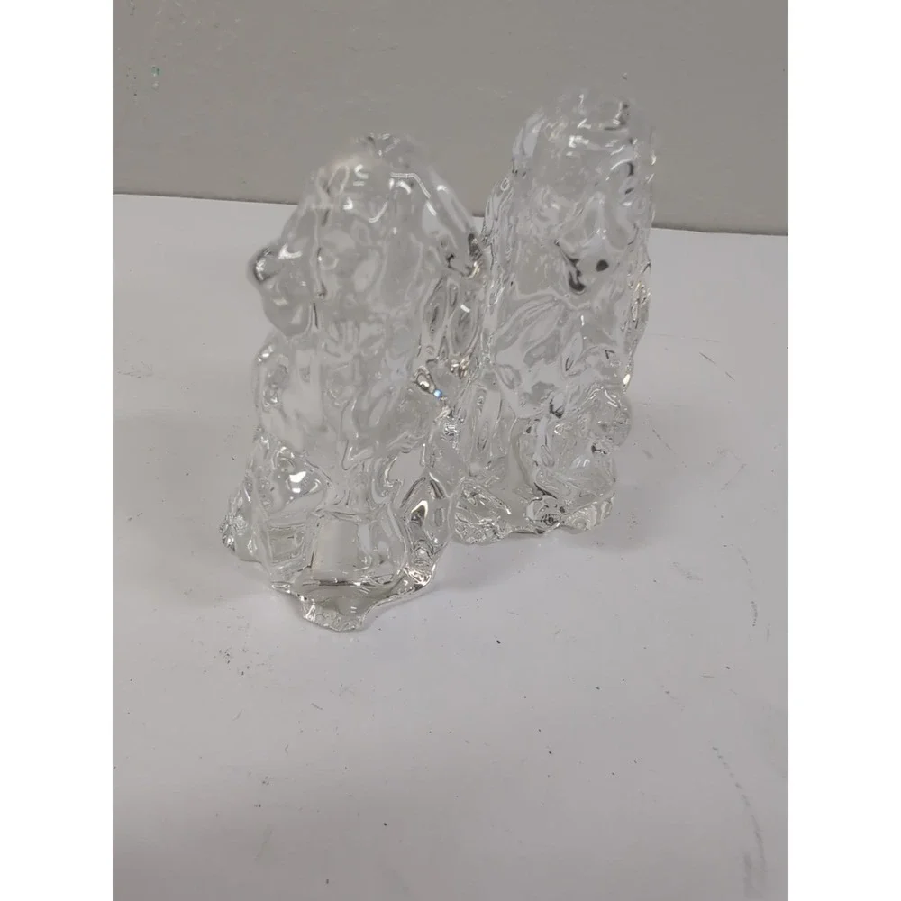 Crystal Cocker Spaniel Salt‎ & Pepper Shakers